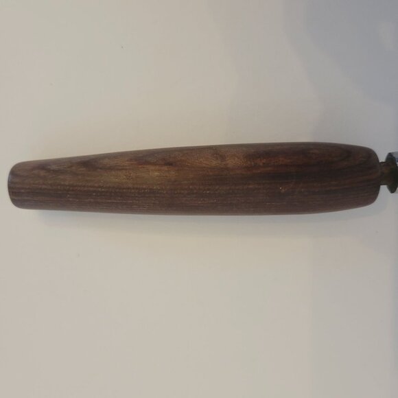 Vintage Carving Fork With Wooden Handle & Stainless Steel Prongs - Picture 2 of 5